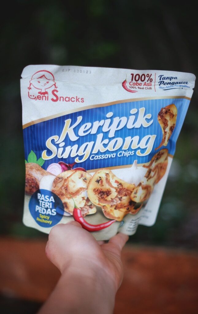 Leni Snacks Keripik Singkong Teri Pedas