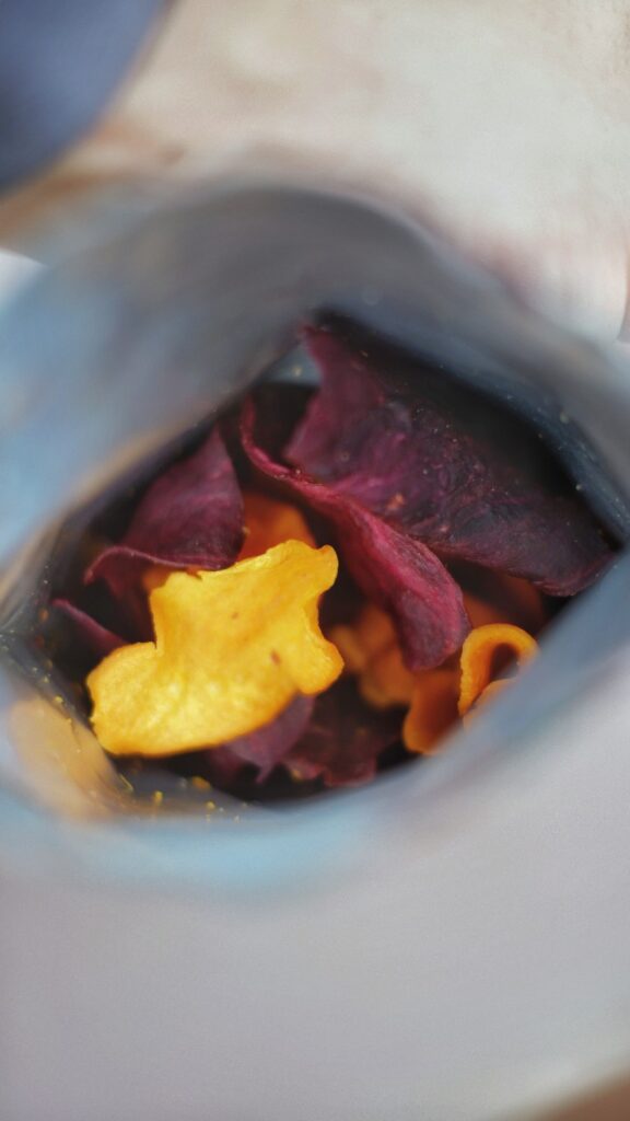 Tekstur Pota Sweet Potatoes Chips