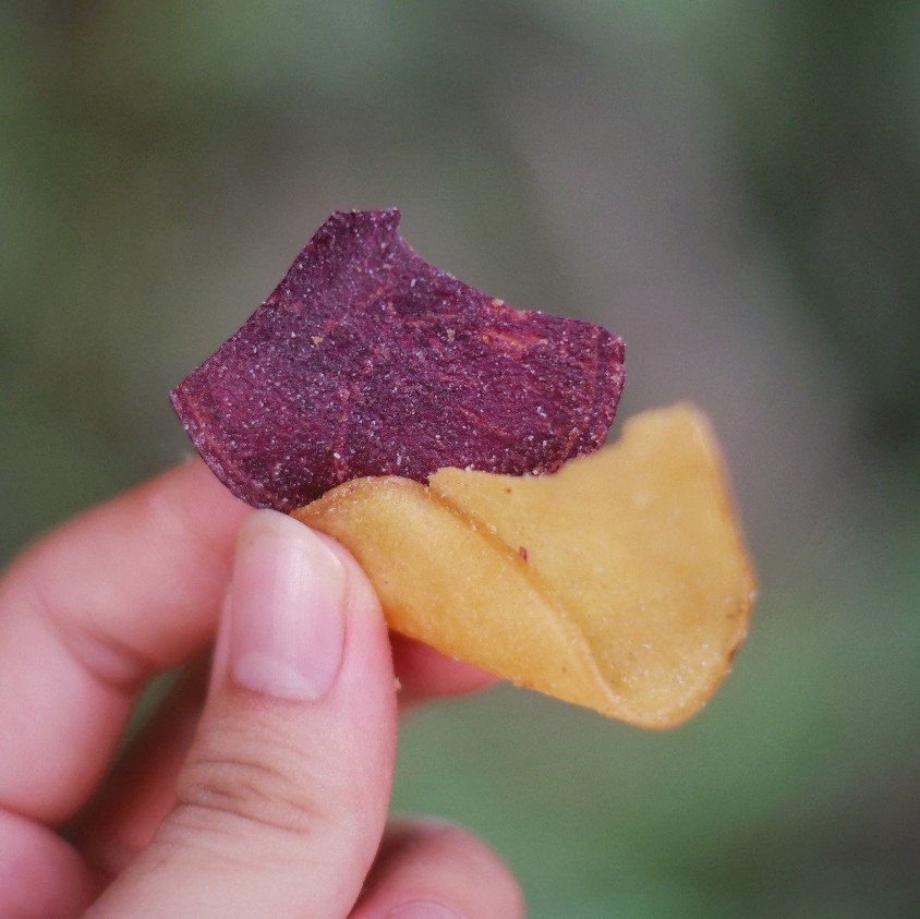 Tekstur Lemonilo Chimi Keripik Ubi Jagung Bakar