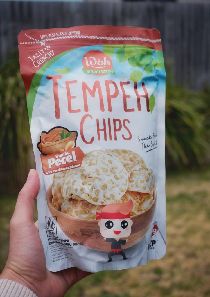 woh tempeh bumbu pecel snack indonesia snack tempe