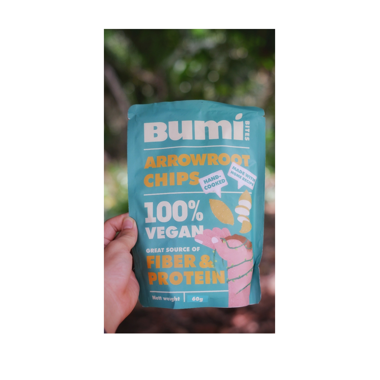 Cover Bumi Bites Arrowroot Chips