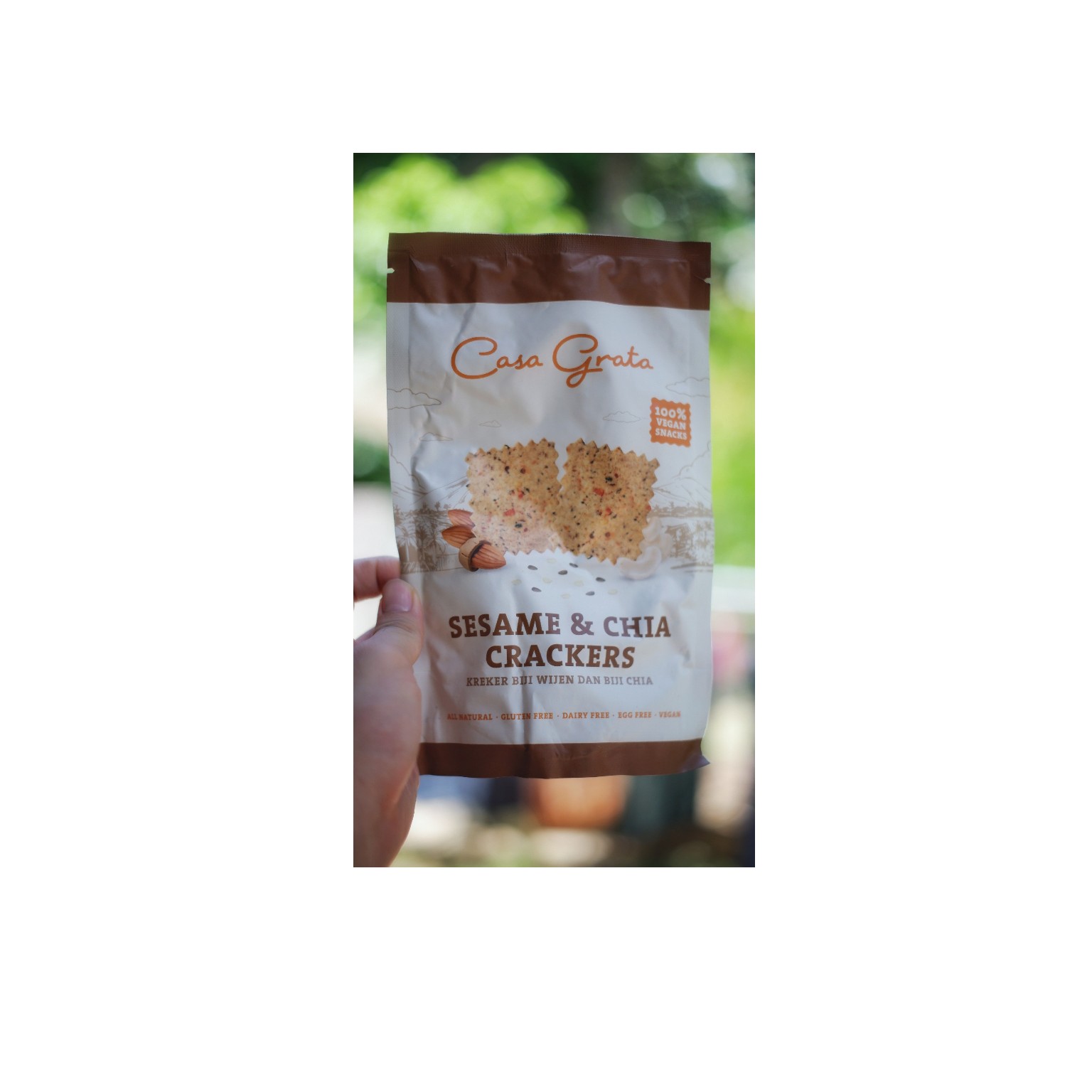 snack indonesia Casa Grata Chia & Sesame Seeds cocok untuk snack ulang tahun anak