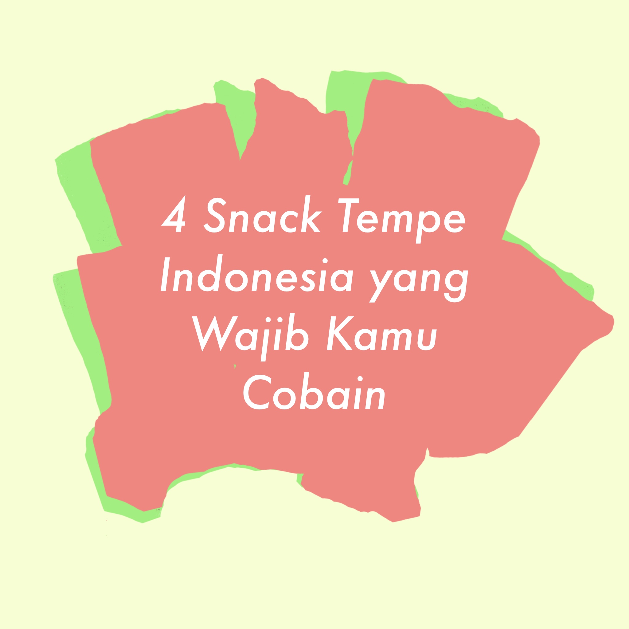 snack tempe snack indonesia